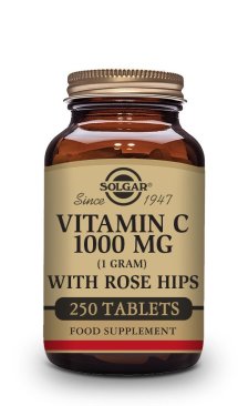 ROSE HIPS C 1000 mg VITAMINA C con escaramujo – 100 COMPRIMIDOS