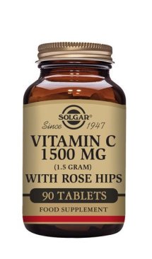 ROSE HIPS C 1500 mg VITAMINA C con escaramujo – 90 COMPRIMIDOS