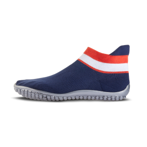 leguano sneaker blau, rot-weiber bund
